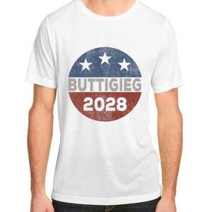 Retro Buddigieg 2028 Pete Buttigieg For President 2028 Adult ChromaSoft Performance T-Shirt