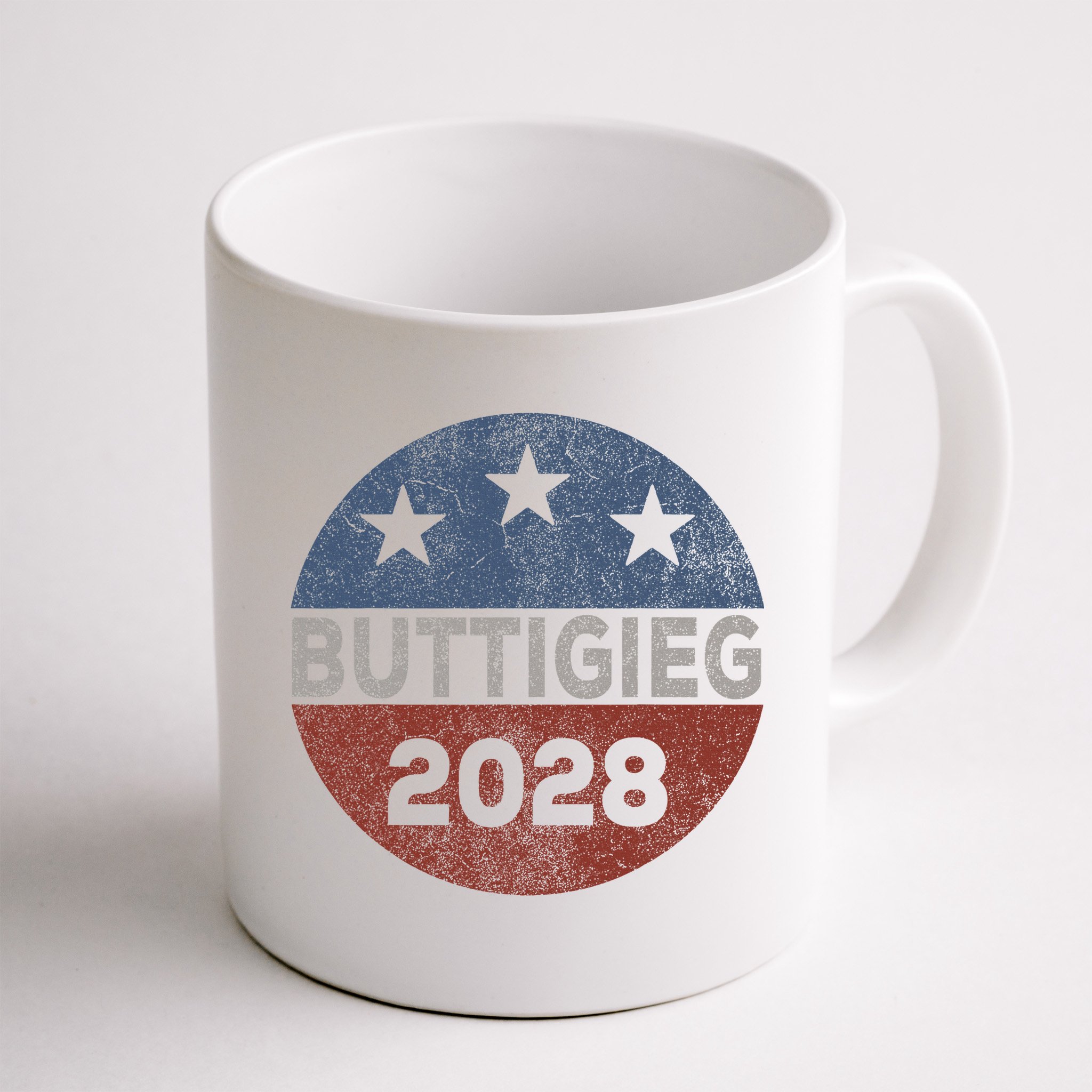 Retro Buddigieg 2028 Pete Buttigieg For President 2028 Mug