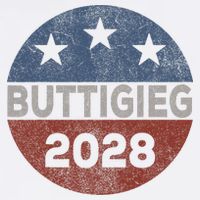 Retro Buddigieg 2028 Pete Buttigieg For President 2028 Flatbill Hat