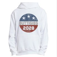 Retro Buddigieg 2028 Pete Buttigieg For President 2028 Urban Pullover Hoodie