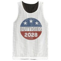 Retro Buddigieg 2028 Pete Buttigieg For President 2028 Mesh Reversible Basketball Jersey Tank