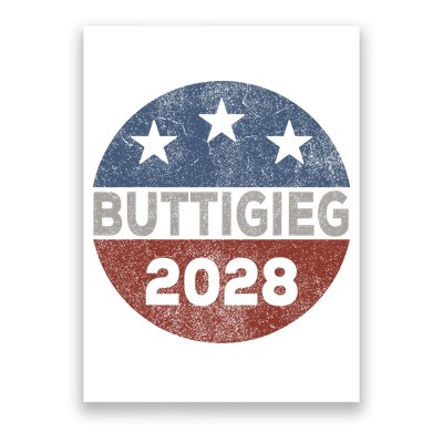 Retro Buddigieg 2028 Pete Buttigieg For President 2028 Poster