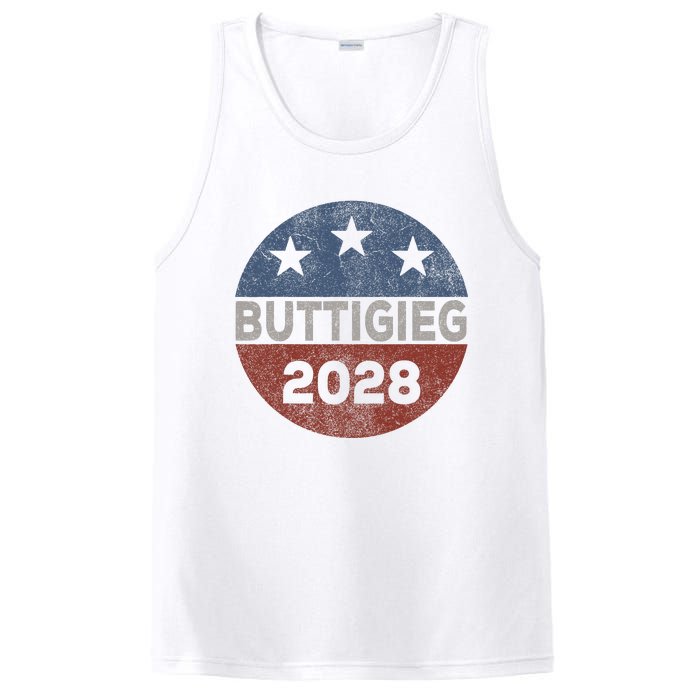 Retro Buddigieg 2028 Pete Buttigieg For President 2028 PosiCharge Competitor Tank