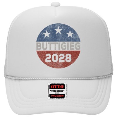 Retro Buddigieg 2028 Pete Buttigieg For President 2028 Trucker Hat