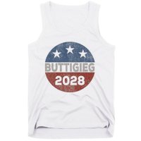 Retro Buddigieg 2028 Pete Buttigieg For President 2028 Tank Top