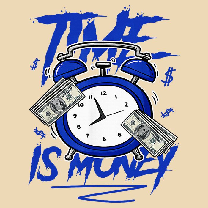 Racer Blue 5s To Match Time Is Money Shoes 5 Racer Blue Drawstring Bag
