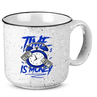 Racer Blue 5s To Match Time Is Money Shoes 5 Racer Blue 15oz Campfire Ceramic Mug