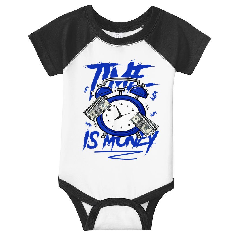 Racer Blue 5s To Match Time Is Money Shoes 5 Racer Blue Infant Baby Jersey Bodysuit