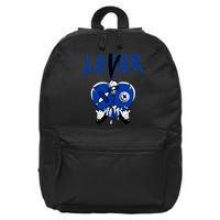 Racer Blue 5s Tee To Match Loser Lover Heart 5 Racer Blue 16 in Basic Backpack