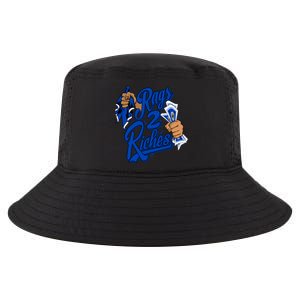 Racer Blue 5s Tee To Match Rag 2 Riches 5 Retro Racer Blue Cool Comfort Performance Bucket Hat