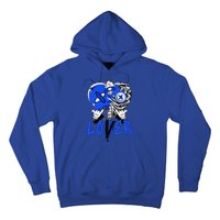 Racer Blue 5s Tee To Match Loser Lover Heart 5 Racer Blue Hoodie