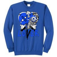 Racer Blue 5s Tee To Match Loser Lover Heart 5 Racer Blue Sweatshirt