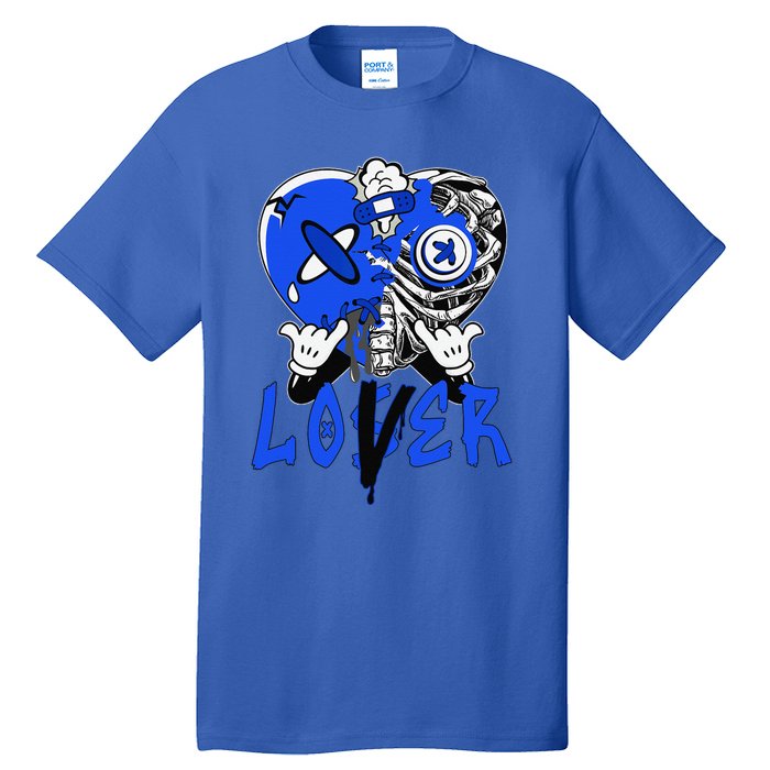 Racer Blue 5s Tee To Match Loser Lover Heart 5 Racer Blue Tall T-Shirt