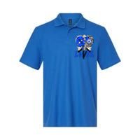 Racer Blue 5s Tee To Match Loser Lover Heart 5 Racer Blue Softstyle Adult Sport Polo