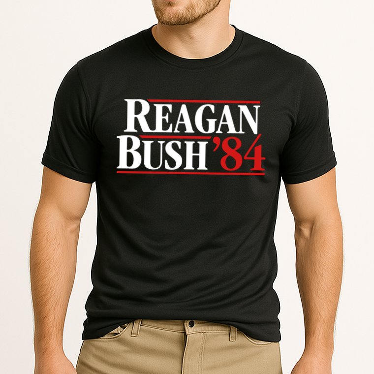 Reagan Bush 84 Cooling Performance Crew T-Shirt