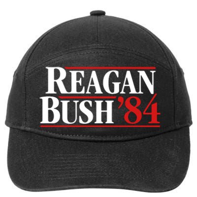 Reagan Bush 84 7-Panel Snapback Hat