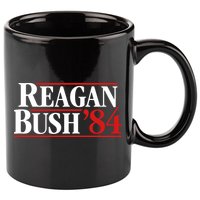 Reagan Bush 84 11oz C Handle Ceramic Mug