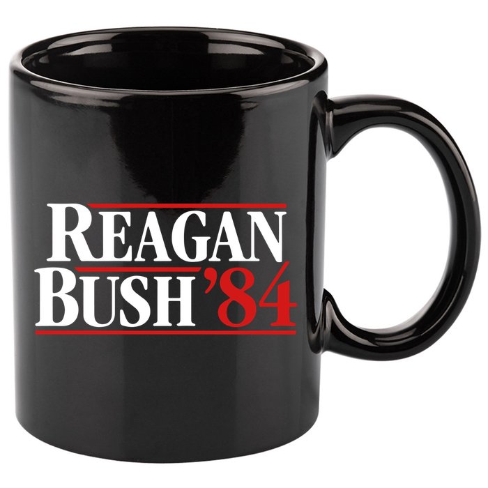 Reagan Bush 84 11oz C Handle Ceramic Mug
