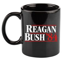 Reagan Bush 84 11oz C Handle Ceramic Mug