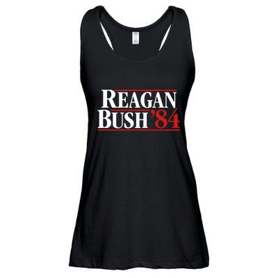 Reagan Bush 84 Ladies Essential Flowy Tank