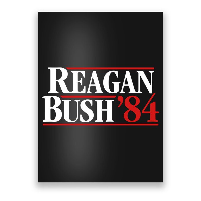 Reagan Bush 84 Poster