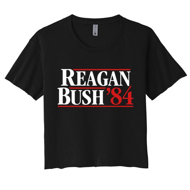 Reagan Bush 84 Crop Top