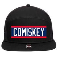 Retro Baseball 80s Throwback Style I Still Call It Comiskey 7 Panel Mesh Trucker Snapback Hat