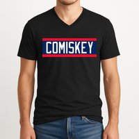 Retro Baseball 80s Throwback Style I Still Call It Comiskey V-Neck T-Shirt