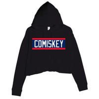 Retro Baseball 80s Throwback Style I Still Call It Comiskey Crop Fleece Hoodie