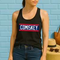 Retro Baseball 80s Throwback Style I Still Call It Comiskey Womens Tank Top