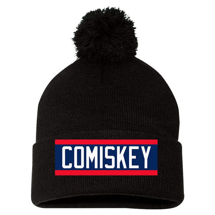 Retro Baseball 80s Throwback Style I Still Call It Comiskey Pom Pom 12in Knit Beanie