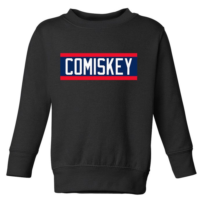 Retro Baseball 80s Throwback Style I Still Call It Comiskey Toddler Sweatshirt