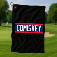 Retro Baseball 80s Throwback Style I Still Call It Comiskey Golf Towel