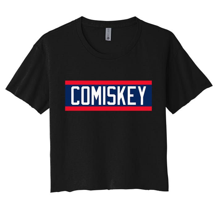 Retro Baseball 80s Throwback Style I Still Call It Comiskey Crop Top