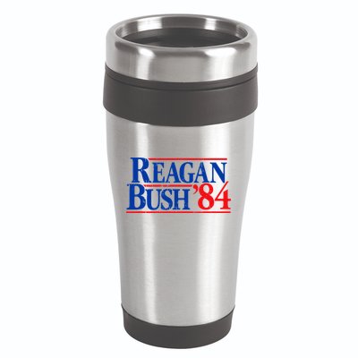 Reagan Bush 84 Vintage Republican 16oz Travel Tumbler