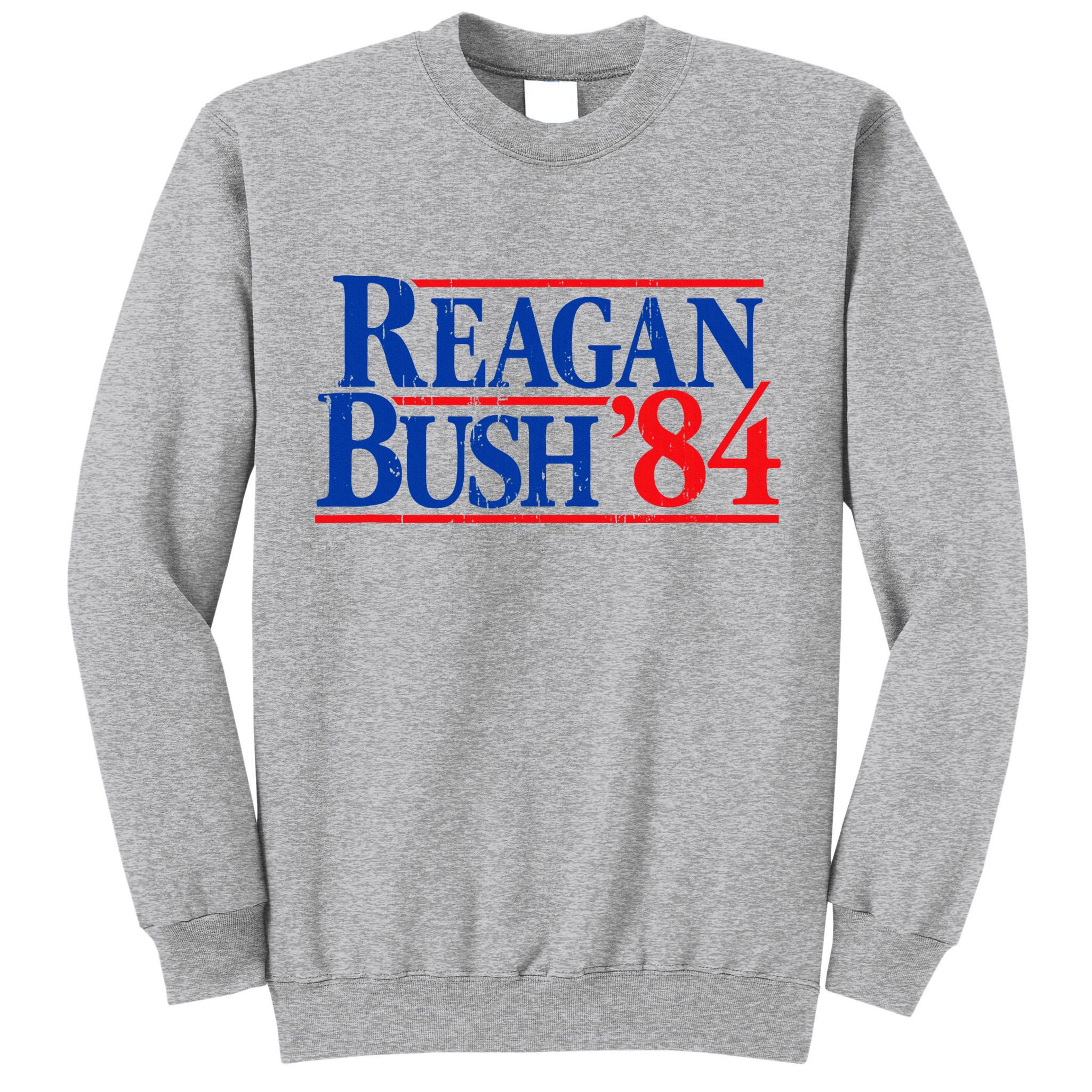 Reagan Bush 84 Vintage Republican Tall Sweatshirt
