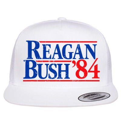 Reagan Bush 84 Vintage Republican Flatbill Hat