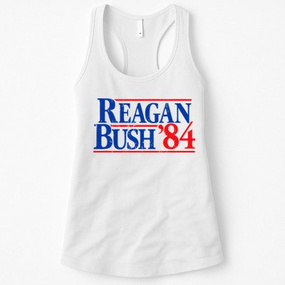 Reagan Bush 84 Vintage Republican Womens Tank Top