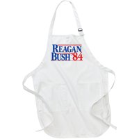 Reagan Bush 84 Vintage Republican Full-Length Apron With Pockets