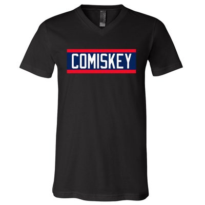 Retro Baseball 80S Throwback Stylei Still Call It Comiskey V-Neck T-Shirt