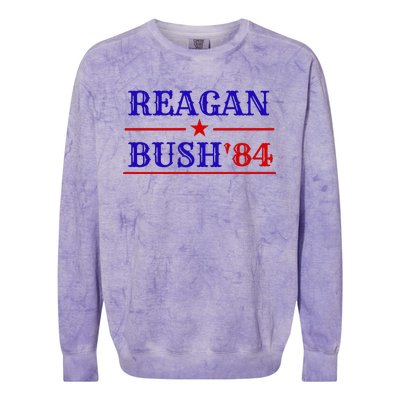 Reagan Bush 84 Colorblast Crewneck Sweatshirt