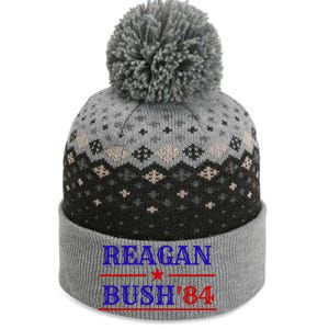 Reagan Bush 84 The Baniff Cuffed Pom Beanie