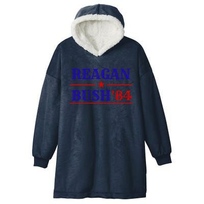 Reagan Bush 84 Hooded Wearable Blanket