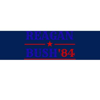 Reagan Bush 84 Bumper Sticker