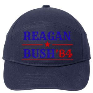 Reagan Bush 84 7-Panel Snapback Hat