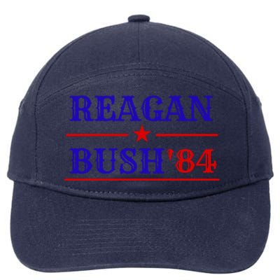 Reagan Bush 84 7-Panel Snapback Hat