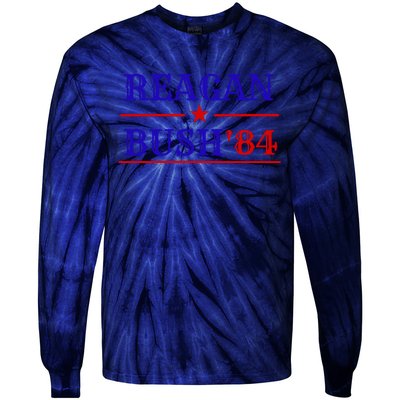 Reagan Bush 84 Tie-Dye Long Sleeve Shirt