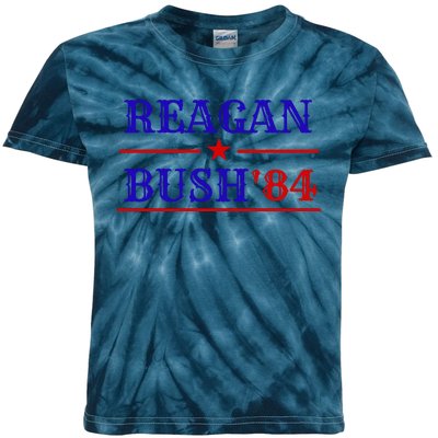 Reagan Bush 84 Kids Tie-Dye T-Shirt