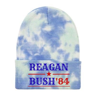 Reagan Bush 84 Tie Dye 12in Knit Beanie