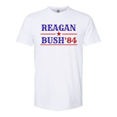 Reagan Bush 84 Softstyle CVC T-Shirt